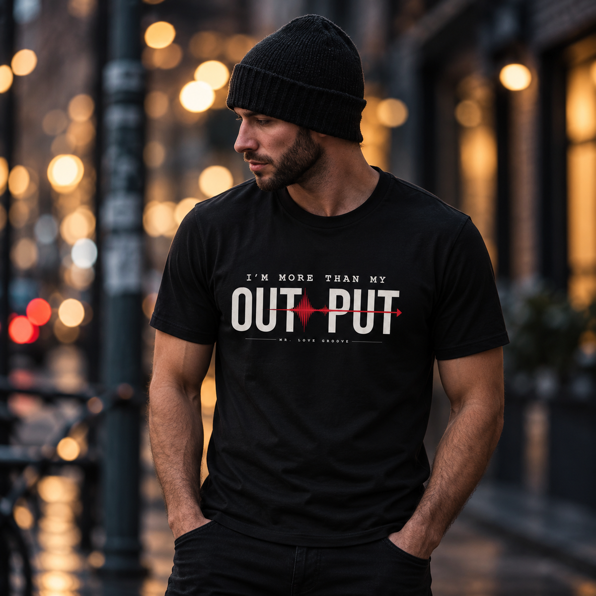 I'm More Than My Output — Premium Mr. Love Groove Crewneck Sweatshirt