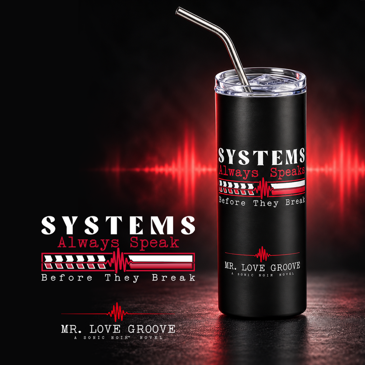 Systems Always Speak — Premium Mr. Love Groove 20 oz Tumbler