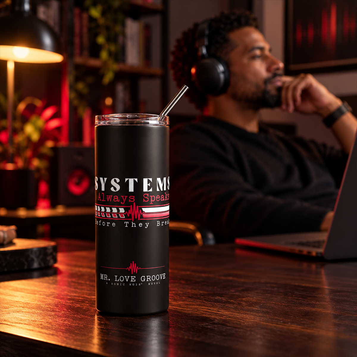 Systems Always Speak — Premium Mr. Love Groove 20 oz Tumbler